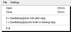 Recent Files